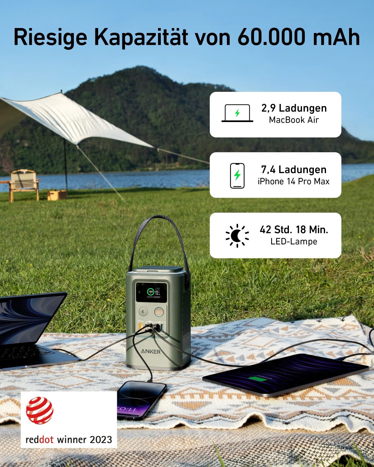 ANKER 548 Powerbank 192 Wh B-Ware